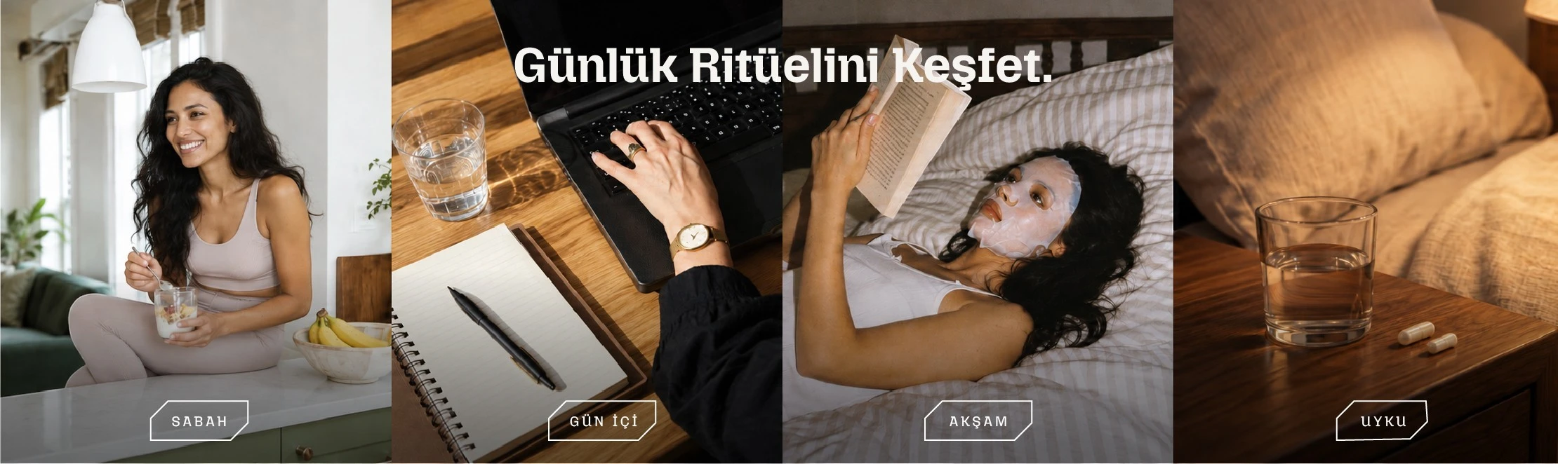 Günlük Ritüelini Keşfet: Sabah, Gün İçi, Akşam ve Uyku